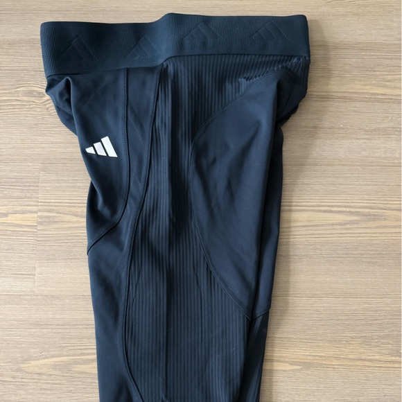 adidas full length leggings - color navy, size small - Picture 5 of 6